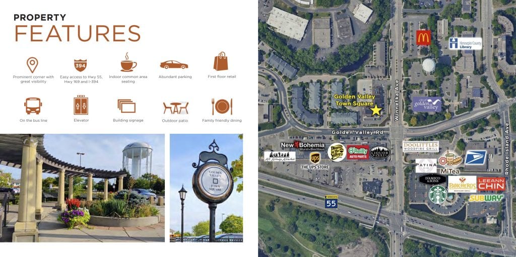 Golden valley commercial spaces for lease